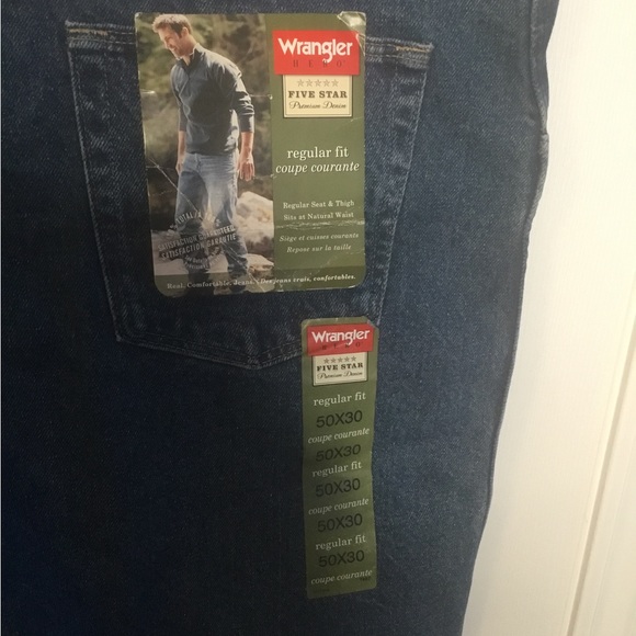 Wrangler Men’s Jeans - Size 50x30 - NWT - Picture 3 of 4